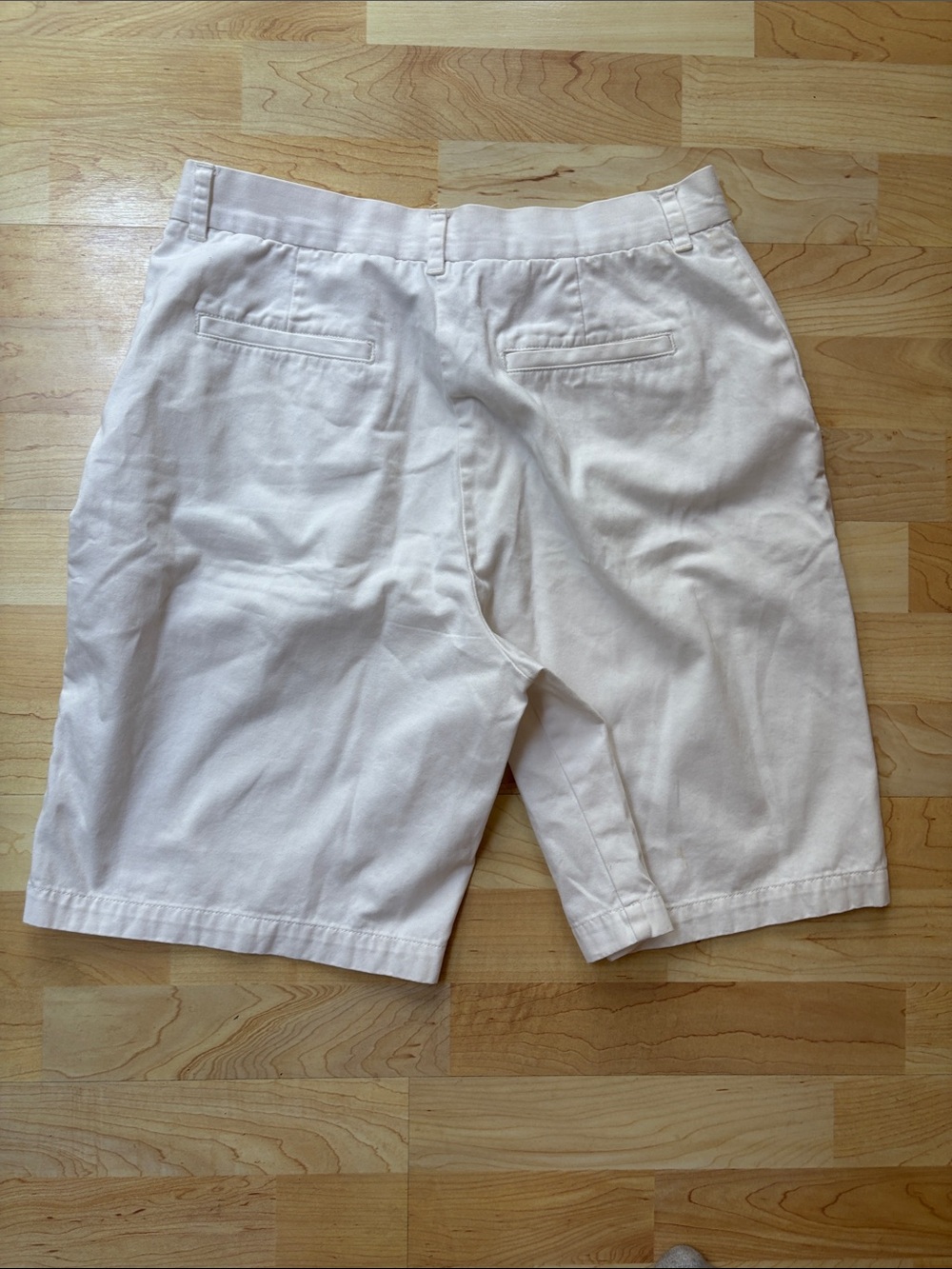 Jones Wear Cream Tailored Bermuda Shorts - Picture 2 of 3